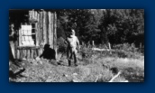 Grandpa Fred Payne McCasland at Northern California Cabin